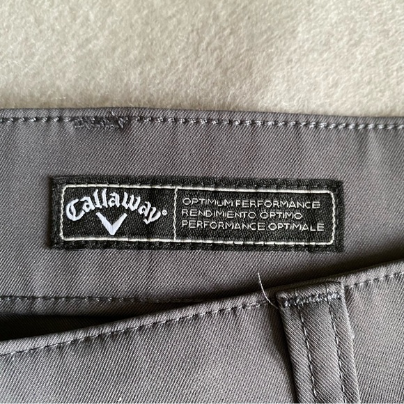 Callaway Golf Pants Gray Men’s Size 32 x 30 - Picture 3 of 14